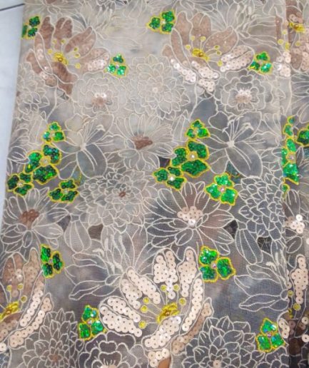 LUXURY-3584-Gold & Green
