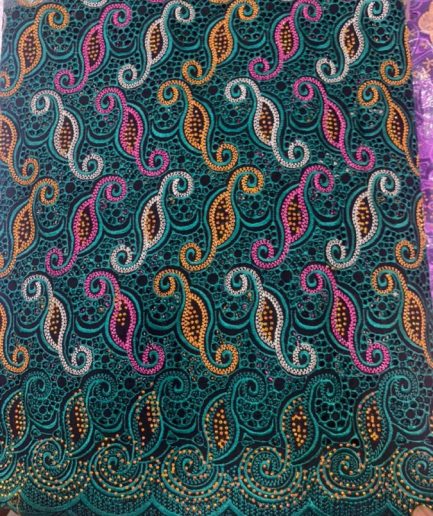 V-3625-Teal & Pink