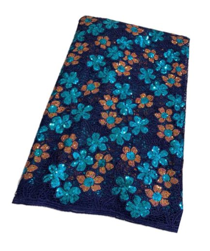 G-508- Blue and Rose