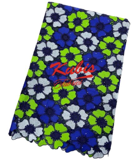 G-748-Royal blue & green