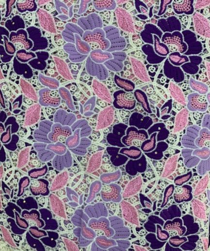 G-883-CREAM & PURPLE