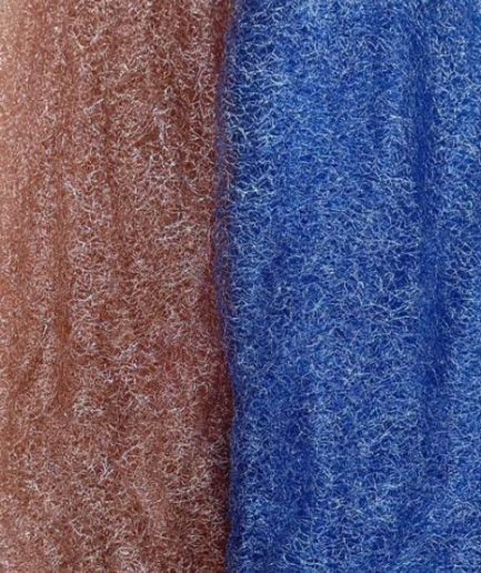 TISSUE NET-2617- BULE&SILVER