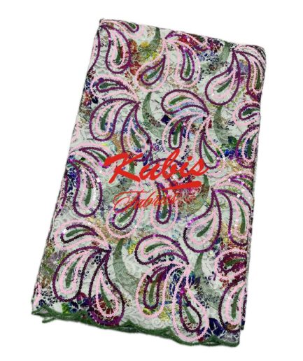 F-3314-Pink  & Green