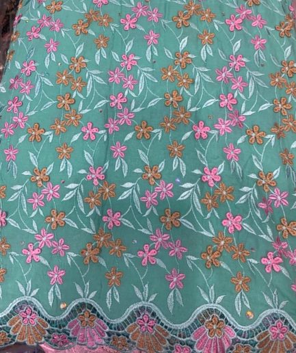 V-3624-Mint & Pink