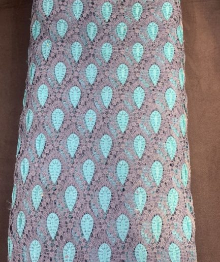 F-3268-Aqua & Silver