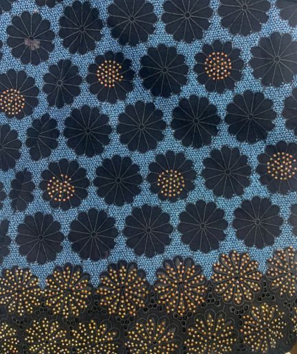 VOILE-3688-Navy & Gold
