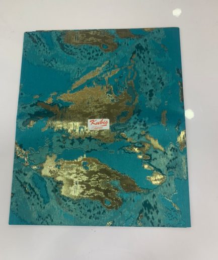 D-4507 - Teal & Gold