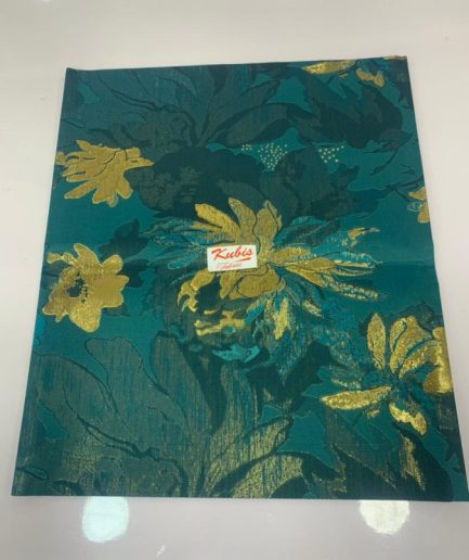 D-4537 - Teal & Gold
