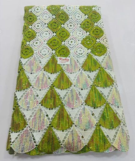 G-4578-Olive & White