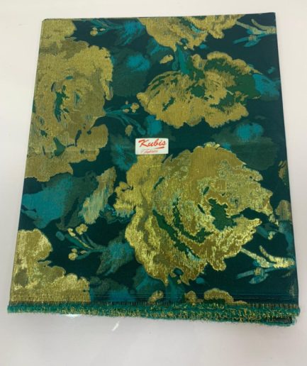 D-4534 - Teal & Gold