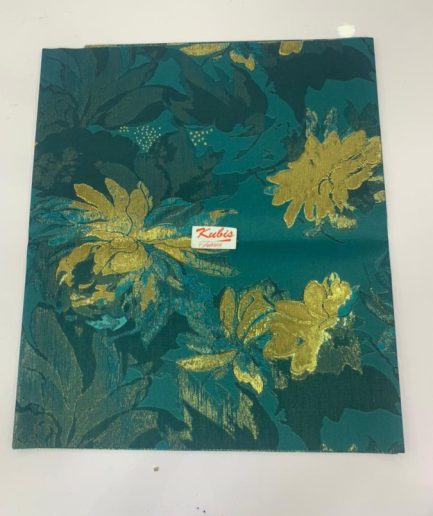 D-4529 - Teal & Gold