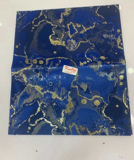D-4504 - Royal Blue & Gold