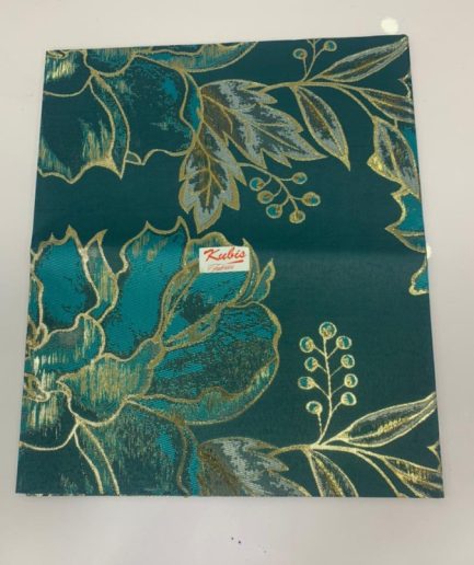 D-4528 - Teal & Gold