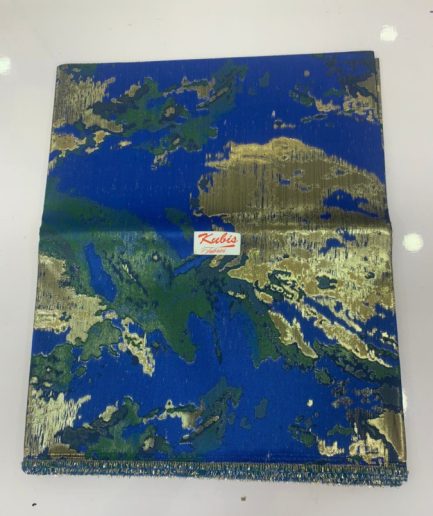 D-4505 - Royal Blue & Gold
