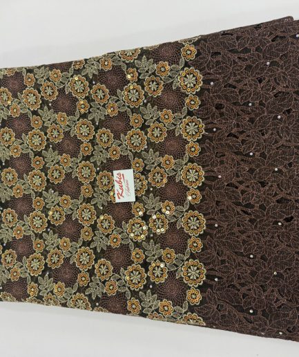 Tulle-4465-Brown & Gold