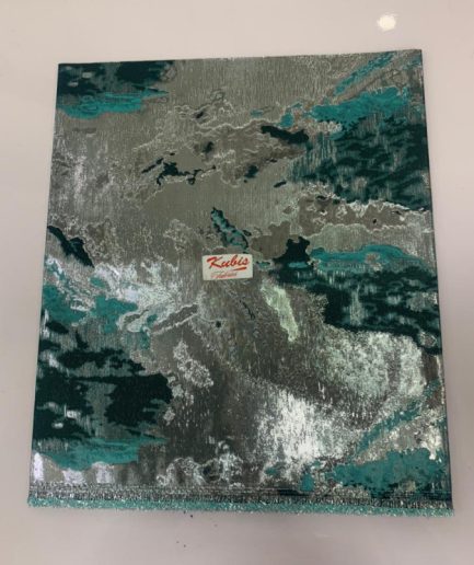 D-4540 - Teal & Silver