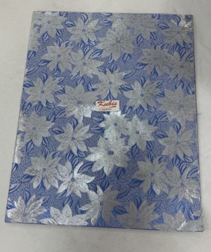 D-  4364- Blue & Silver