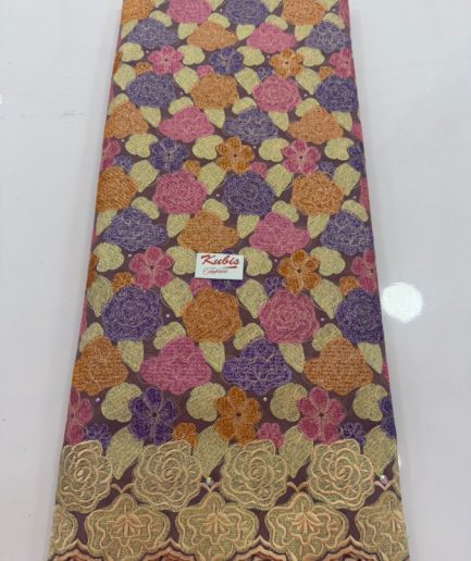 LUXURY-4741-Purple/Pink & Gold